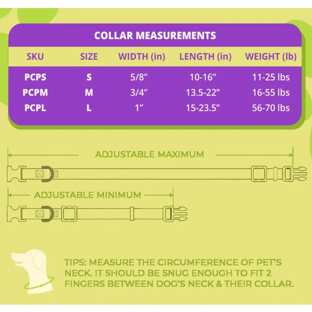Perri’s Pet Products Colorful ELVIS Presley Adjustable Dog/Cat Collar Small